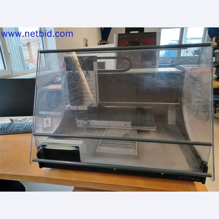 Machines, systems, office equipment, accessories and IT parts of a mechanical engineering company for "micro" CNC machines, manufacturer of control elements and software developer-1