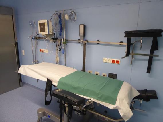 Medical technical equipment, operating theater equipment, sterile trays and hospital equipment and furniture-17