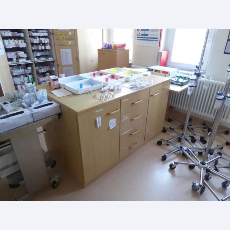 Medical technical equipment, operating theater equipment, sterile trays and hospital equipment and furniture-21