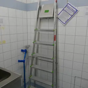 Aluminium vouwladder Hailo