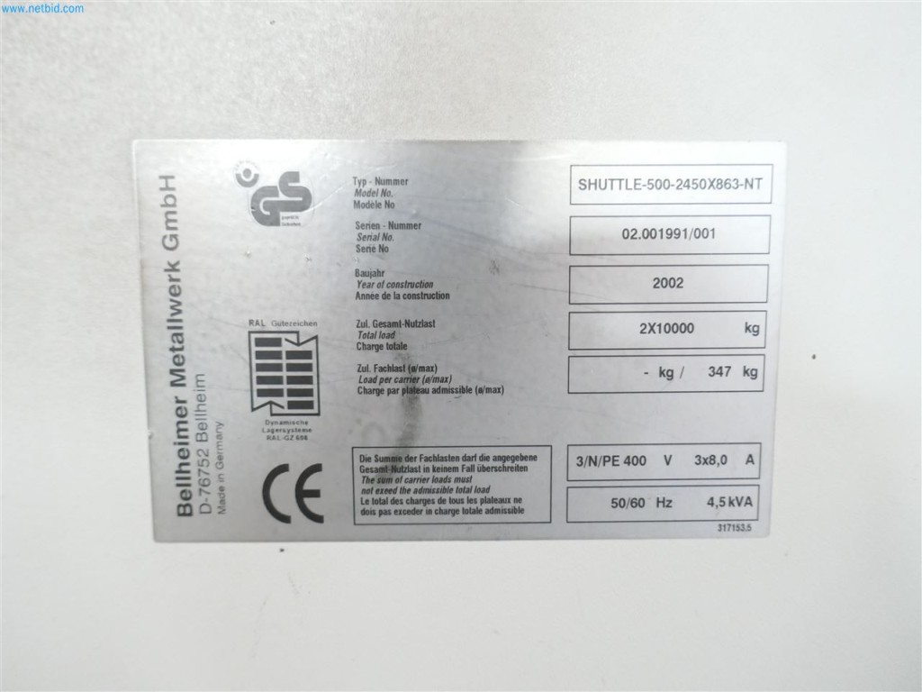 Maschinen, Warenvorräte, Lagertechnik u. Designmöbel eines Möbelherstellers-2