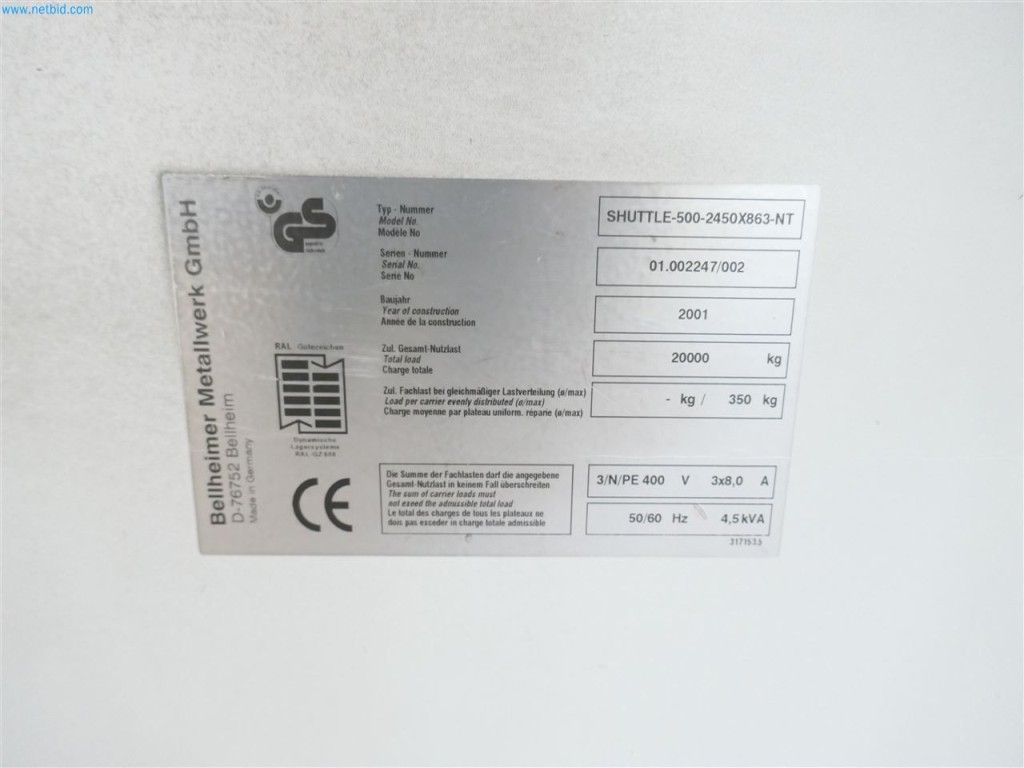 Maschinen, Warenvorräte, Lagertechnik u. Designmöbel eines Möbelherstellers-6