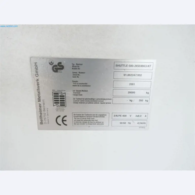 Maschinen, Warenvorräte, Lagertechnik u. Designmöbel eines Möbelherstellers-6