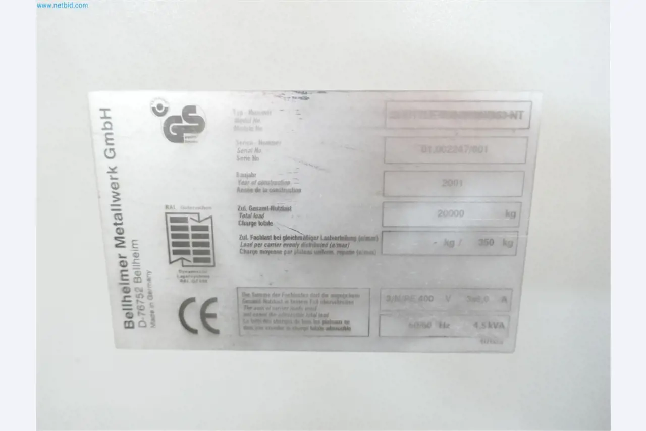 Maschinen, Warenvorräte, Lagertechnik u. Designmöbel eines Möbelherstellers-5