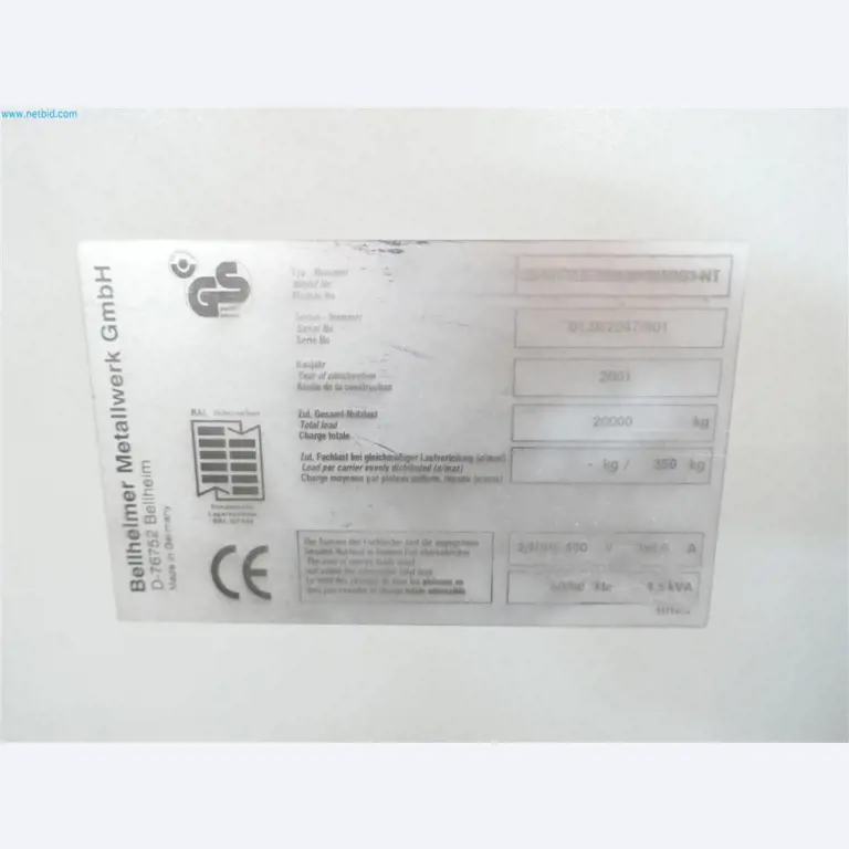 Maschinen, Warenvorräte, Lagertechnik u. Designmöbel eines Möbelherstellers-5