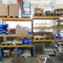 thumbnail-Maschinen, Warenvorräte, Lagertechnik u. Designmöbel eines Möbelherstellers-1