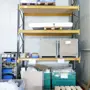 thumbnail-Maschinen, Warenvorräte, Lagertechnik u. Designmöbel eines Möbelherstellers-2