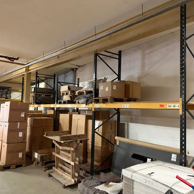 Schwerlastregalanlage (spätere Freigabe)