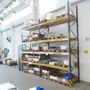 thumbnail-Maschinen, Warenvorräte, Lagertechnik u. Designmöbel eines Möbelherstellers-1