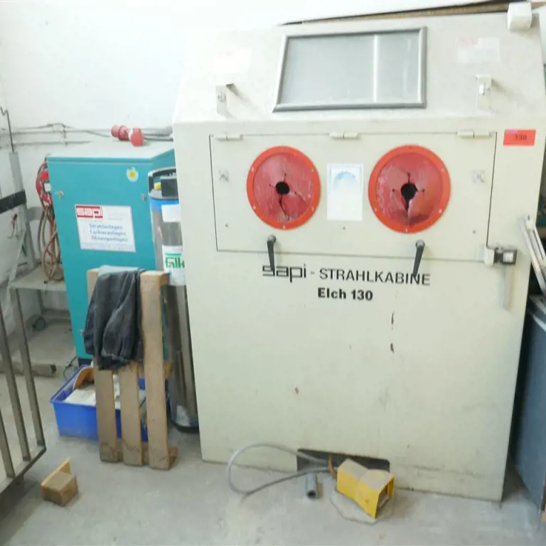 Injektor-Strahlkabine sapi Elch 130