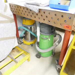 fahrbarer Stahl-Schweißtisch