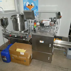 Moistening and filling system