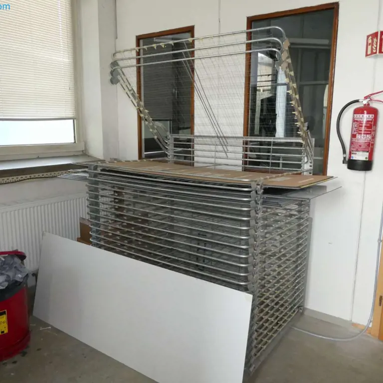 2 Screen printing fan carriage