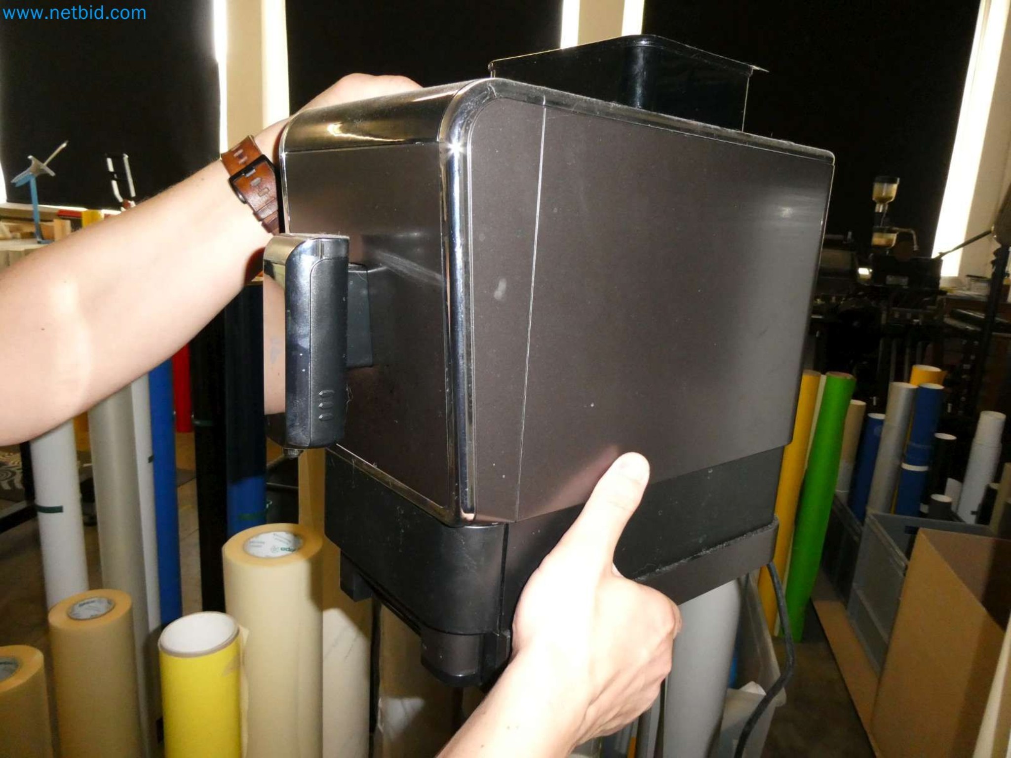 Machines and consumer goods of a design agency-1