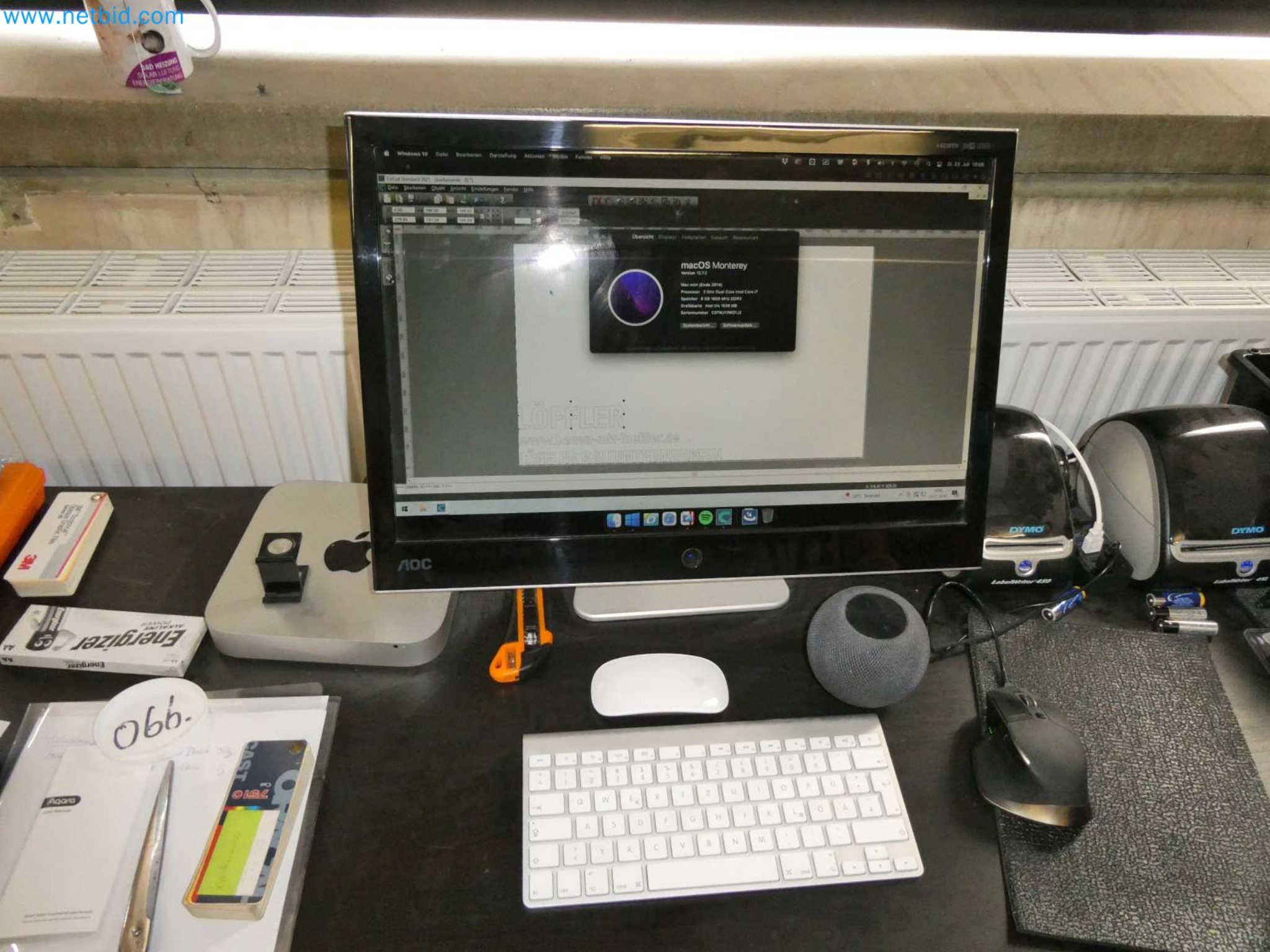 Machines and consumer goods of a design agency-1