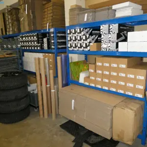 3 Shelving racks