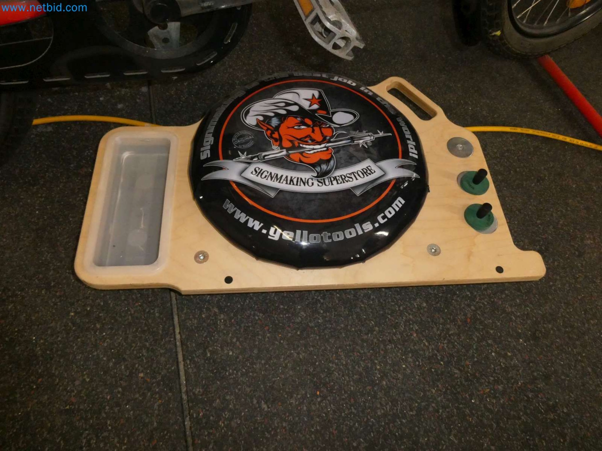 Machines and consumer goods of a design agency-3