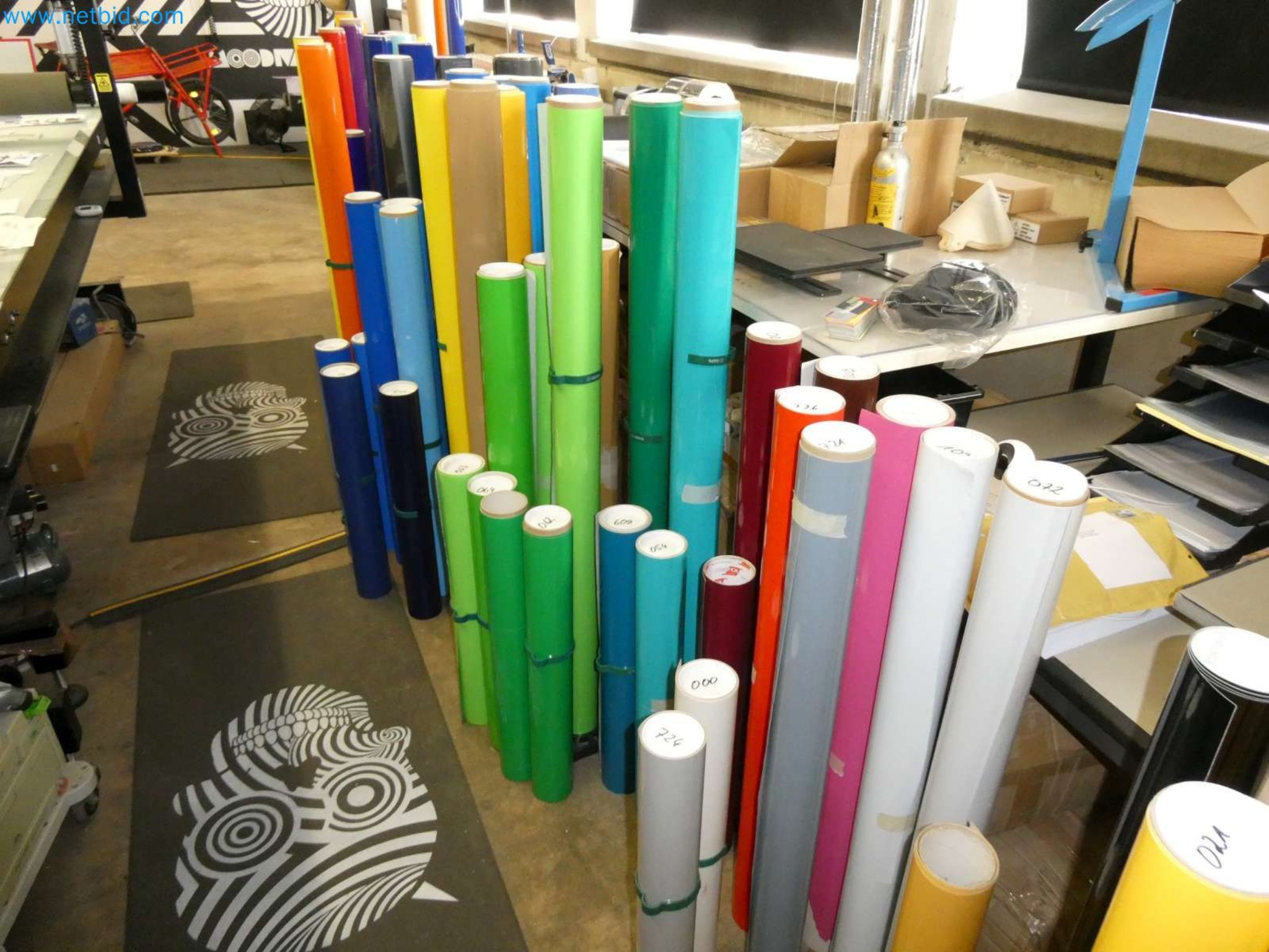 Machines and consumer goods of a design agency-1