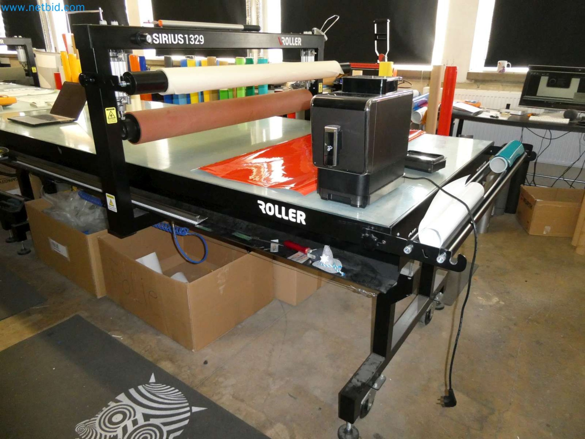 Machines and consumer goods of a design agency-4