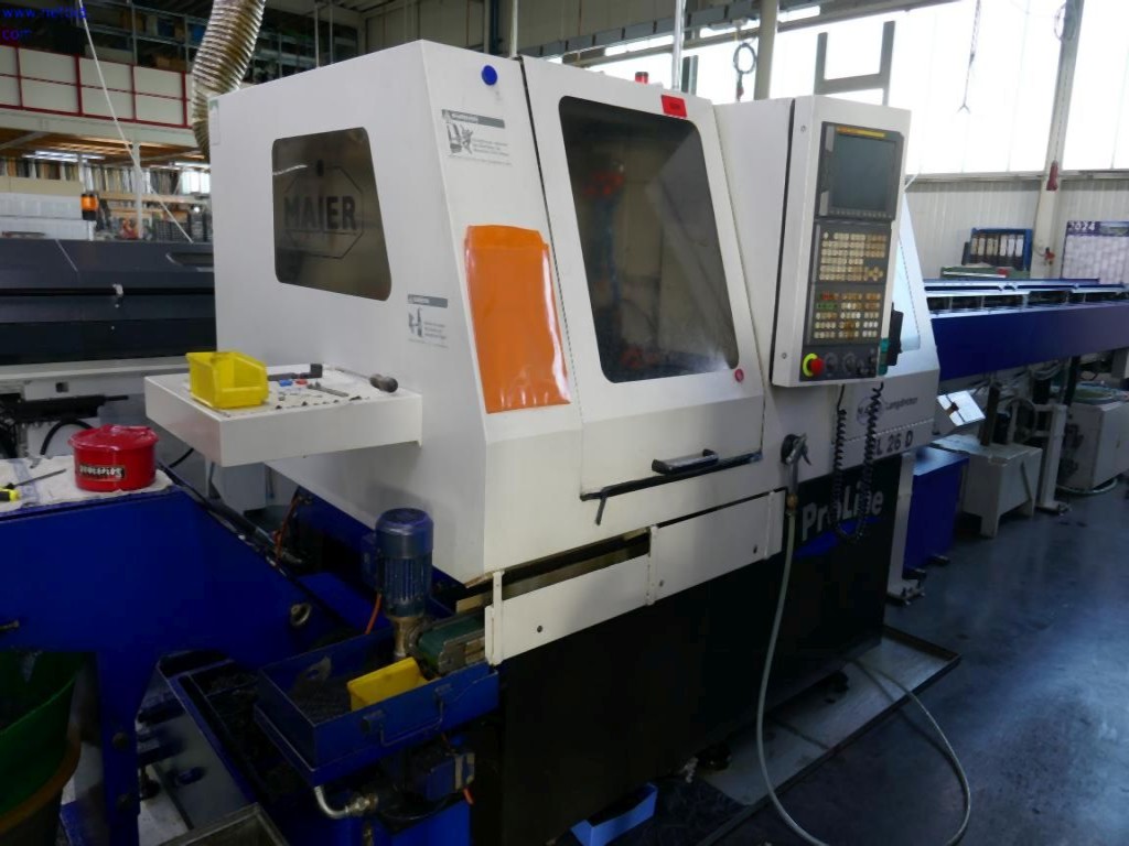 Metalworking machines for the production of precision turned parts-1