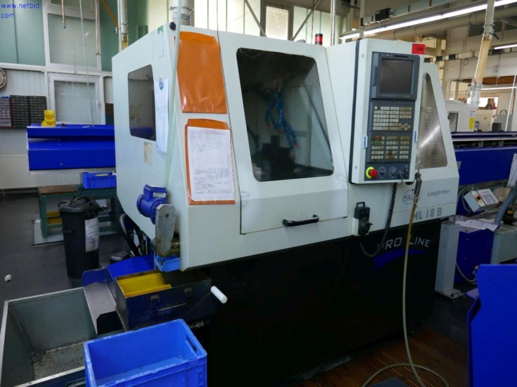 Metalworking machines for the production of precision turned parts-1