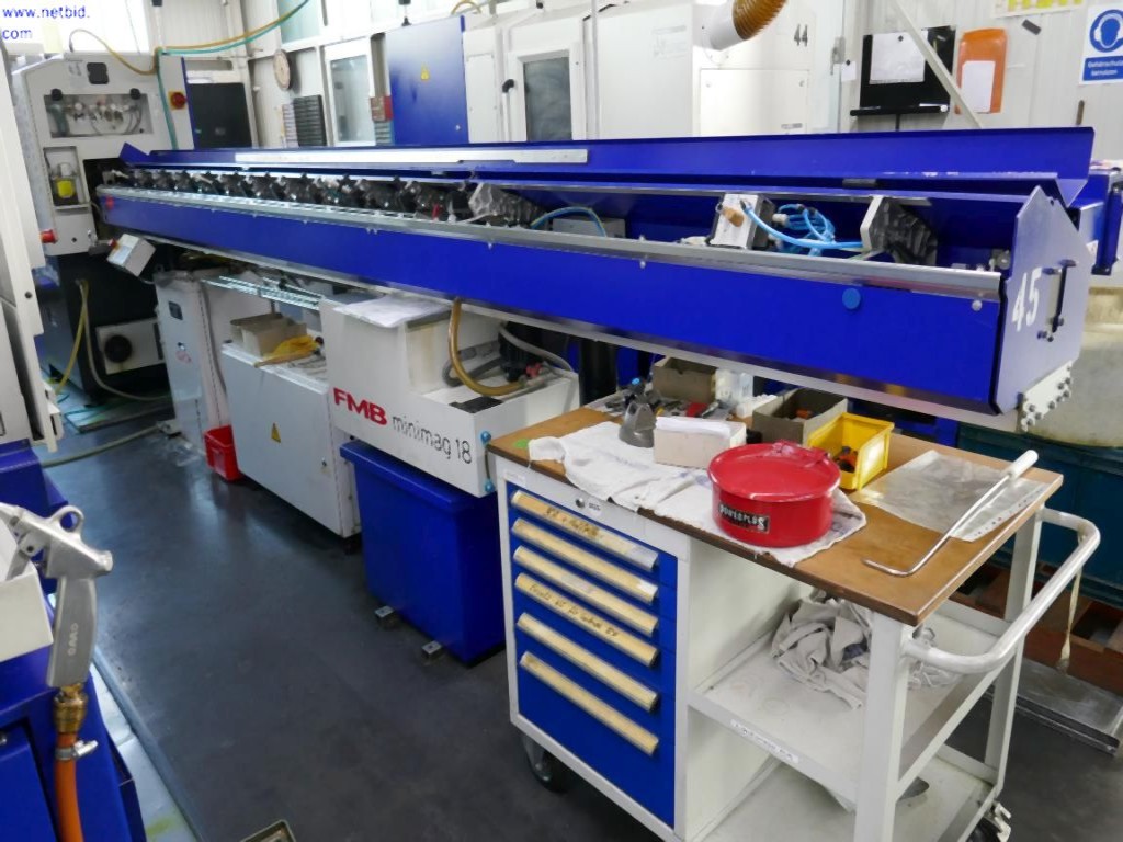 Metalworking machines for the production of precision turned parts-7