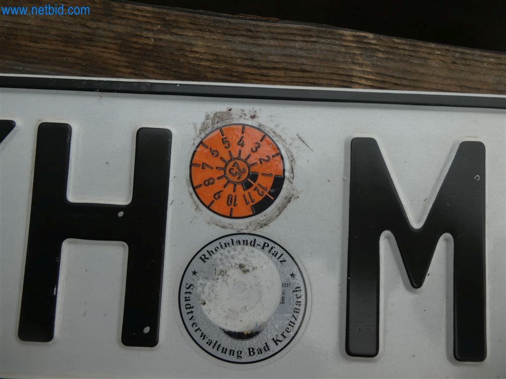 Inflatable boat on a trailer in Belgium-23