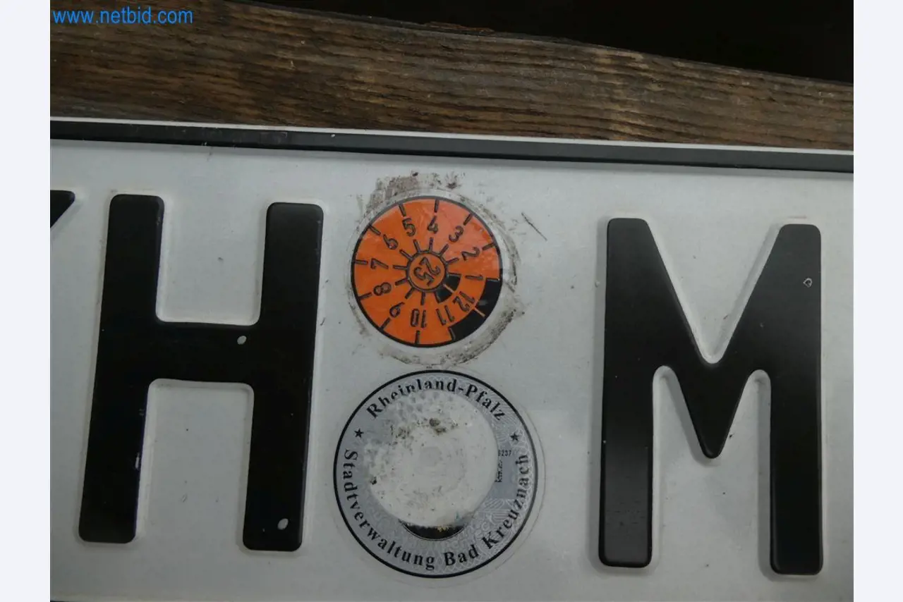 Inflatable boat on a trailer in Belgium-23