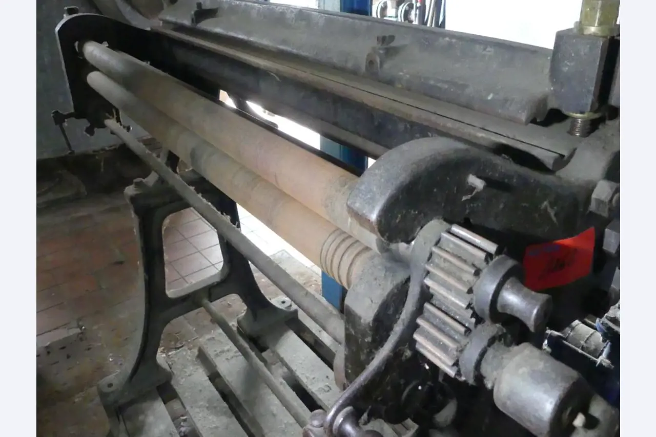 Maschinelle Einrichtung sowie Zubehör einer ehemaligen Tiefdruckerei-4