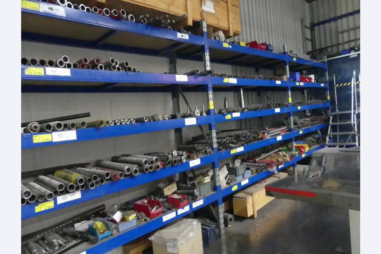 Machines en toebehoren van een voormalige diepdrukkerij-1