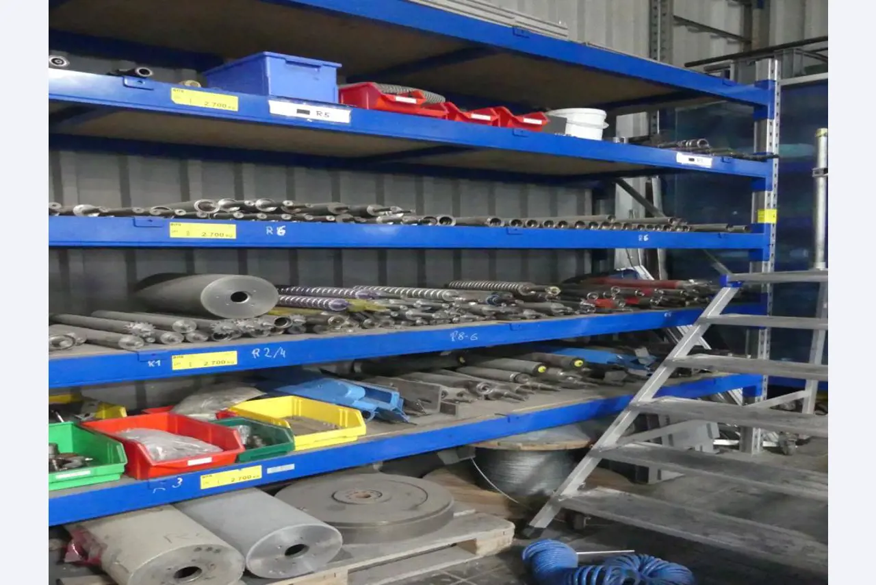 Machines en toebehoren van een voormalige diepdrukkerij-7