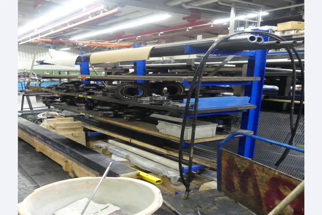 Maschinelle Einrichtung sowie Zubehör einer ehemaligen Tiefdruckerei-5