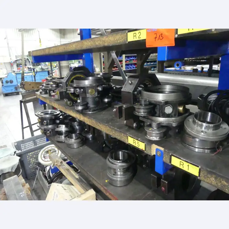 Maschinelle Einrichtung sowie Zubehör einer ehemaligen Tiefdruckerei-8