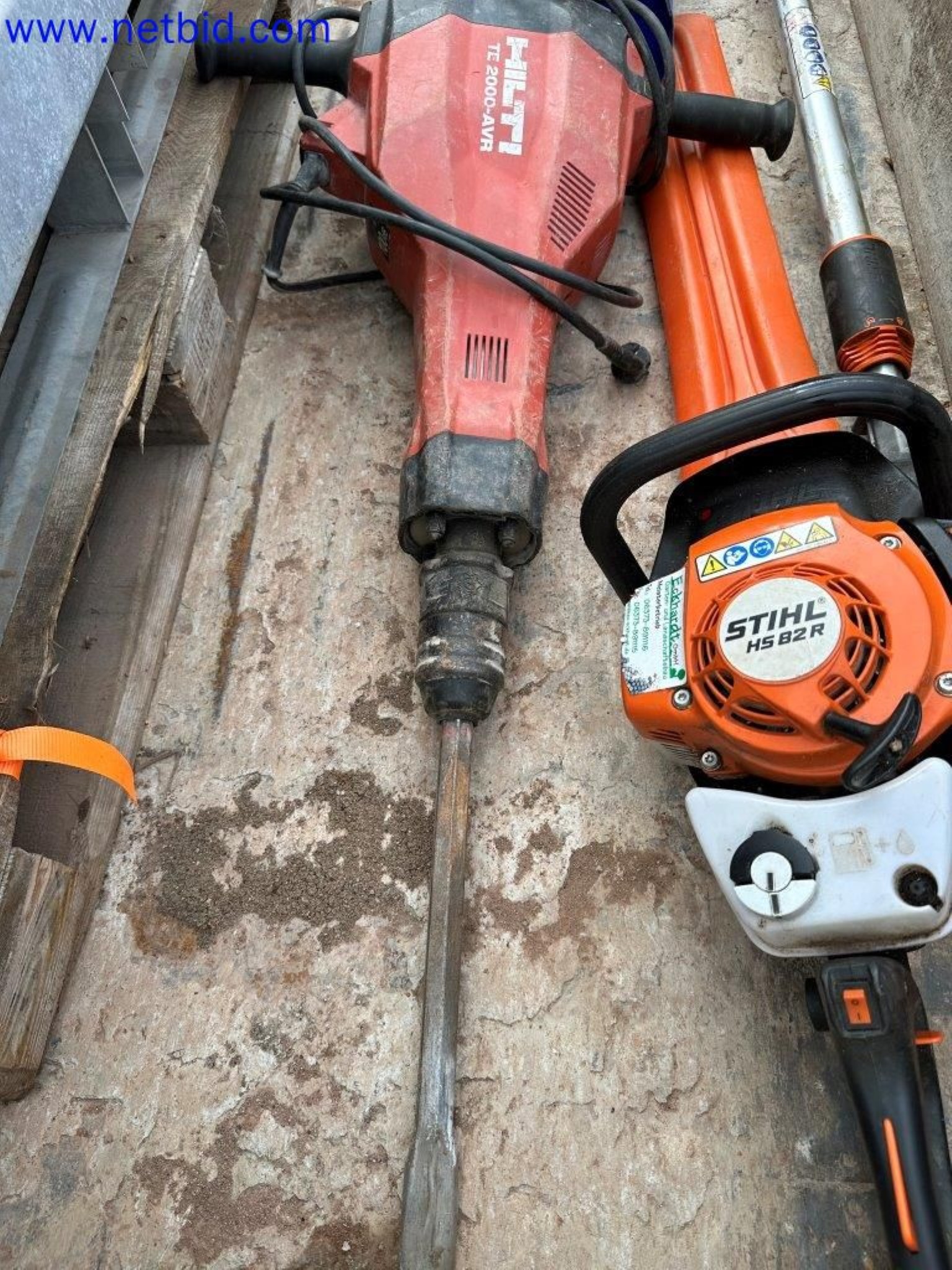 Fixed and current assets from the gardening and landscaping segment-2