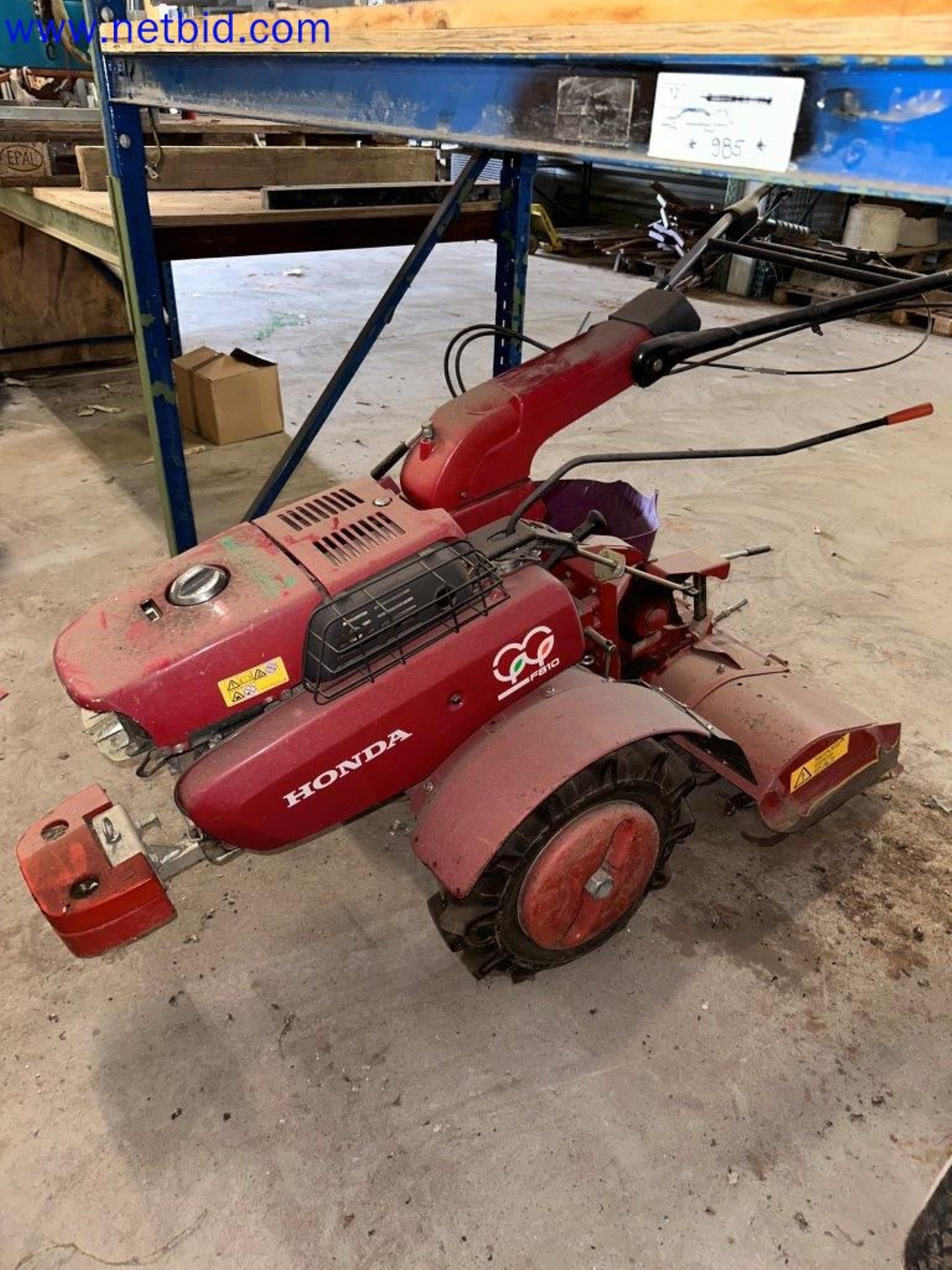 Fixed and current assets from the gardening and landscaping segment-1