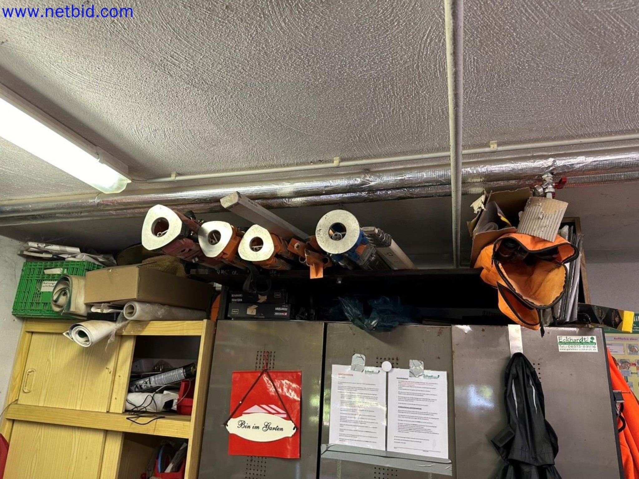 Fixed and current assets from the gardening and landscaping segment-4