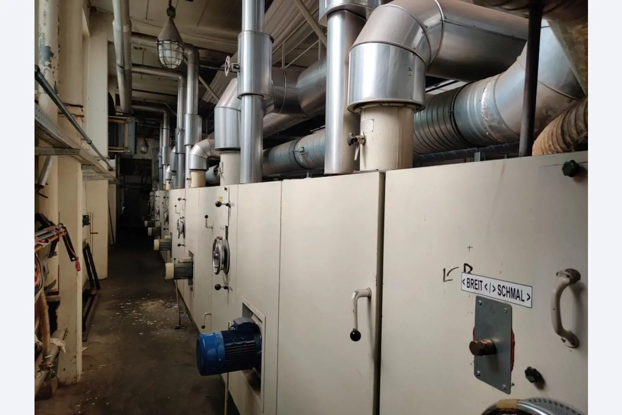 Okvir stentra, termični sistem za naknadno zgorevanje in različna mehanska oprema-21