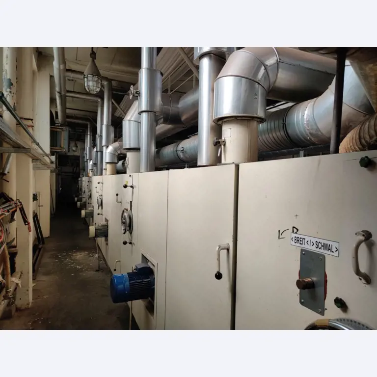 Okvir stentra, termični sistem za naknadno zgorevanje in različna mehanska oprema-21