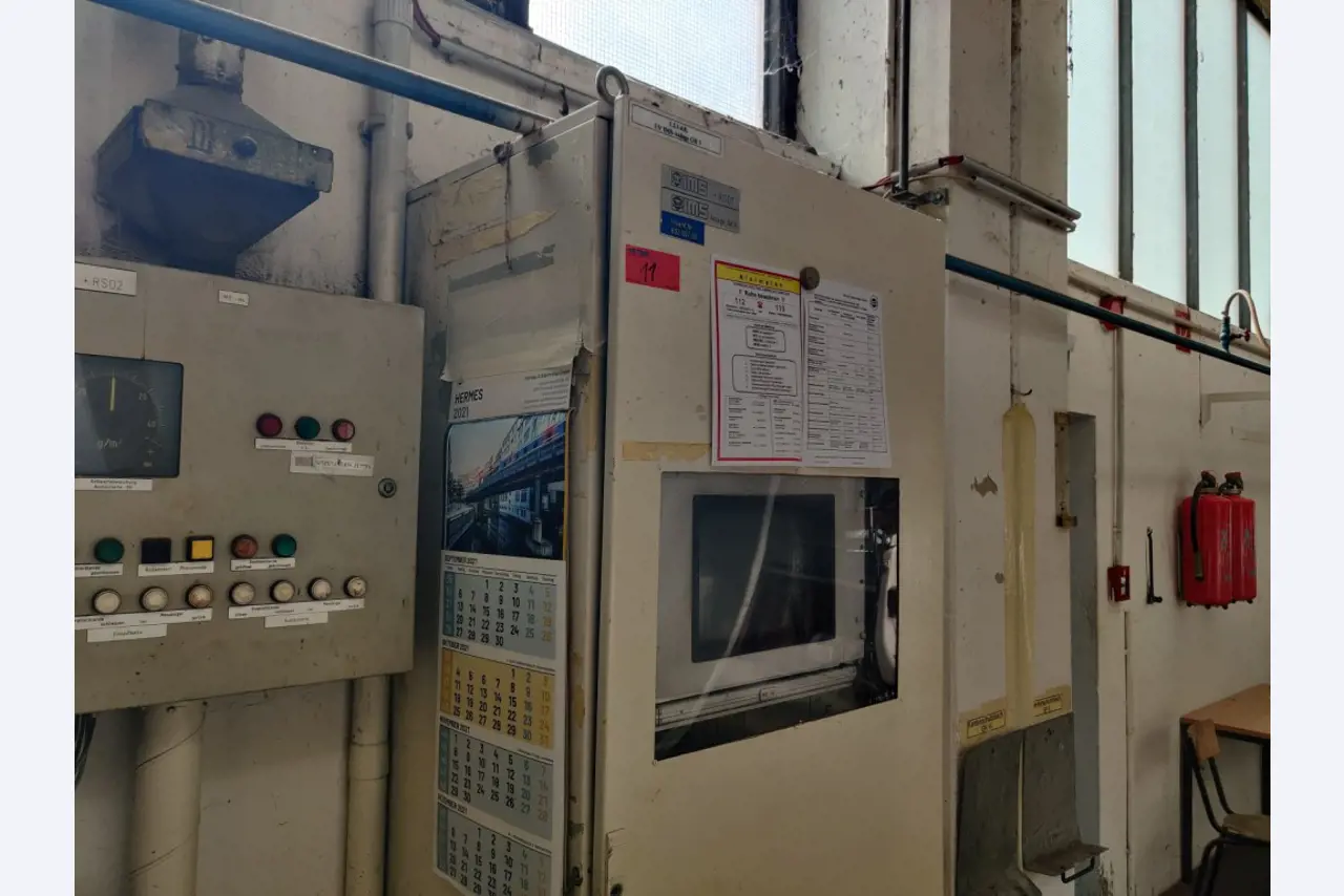 Okvir stentra, termični sistem za naknadno zgorevanje in različna mehanska oprema-44