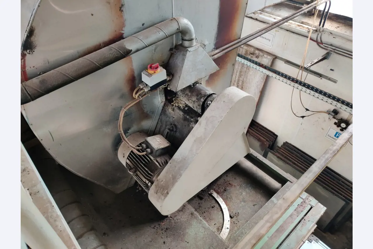 Okvir stentra, termični sistem za naknadno zgorevanje in različna mehanska oprema-46