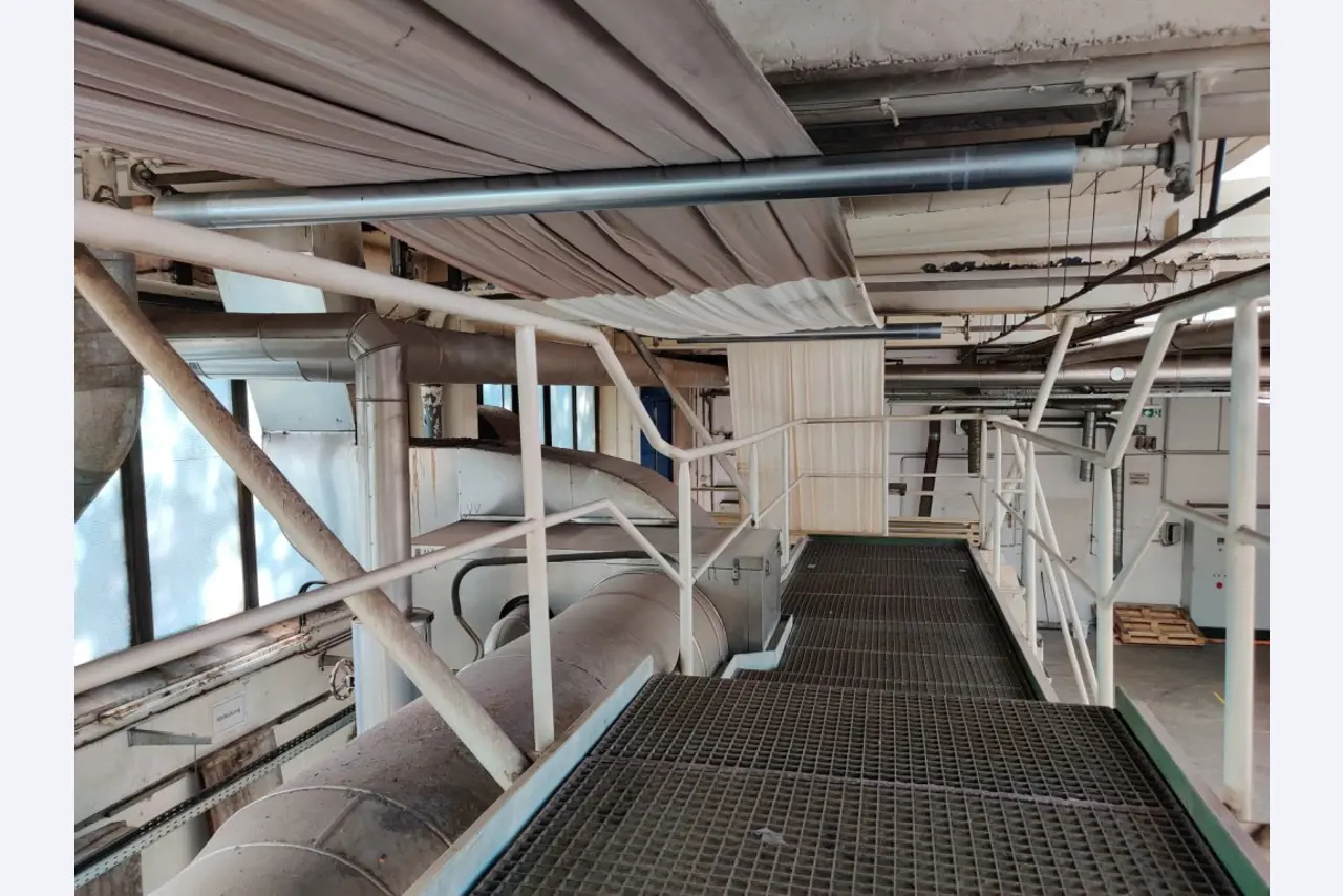 Okvir stentra, termični sistem za naknadno zgorevanje in različna mehanska oprema-48