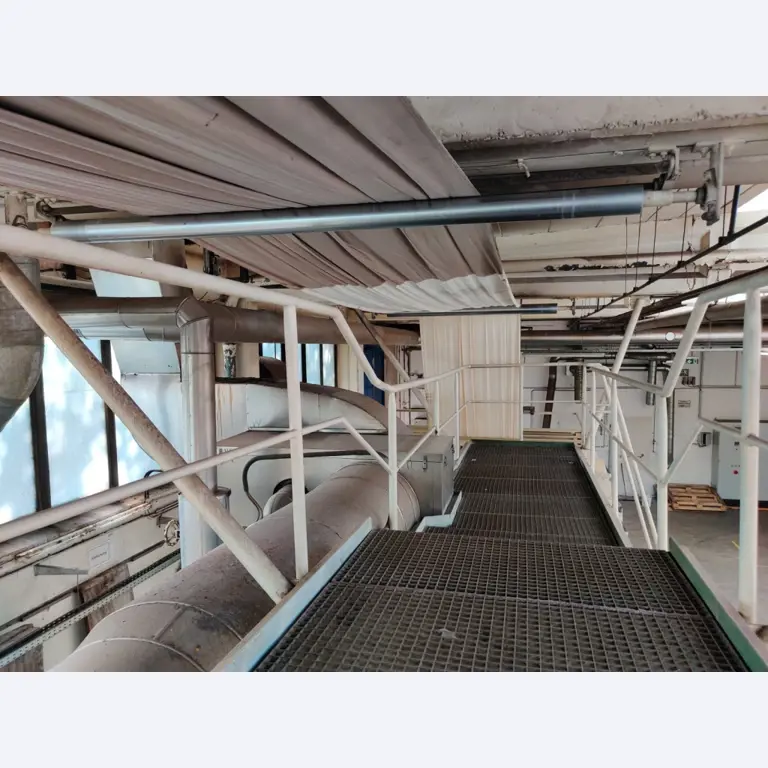 Okvir stentra, termični sistem za naknadno zgorevanje in različna mehanska oprema-48