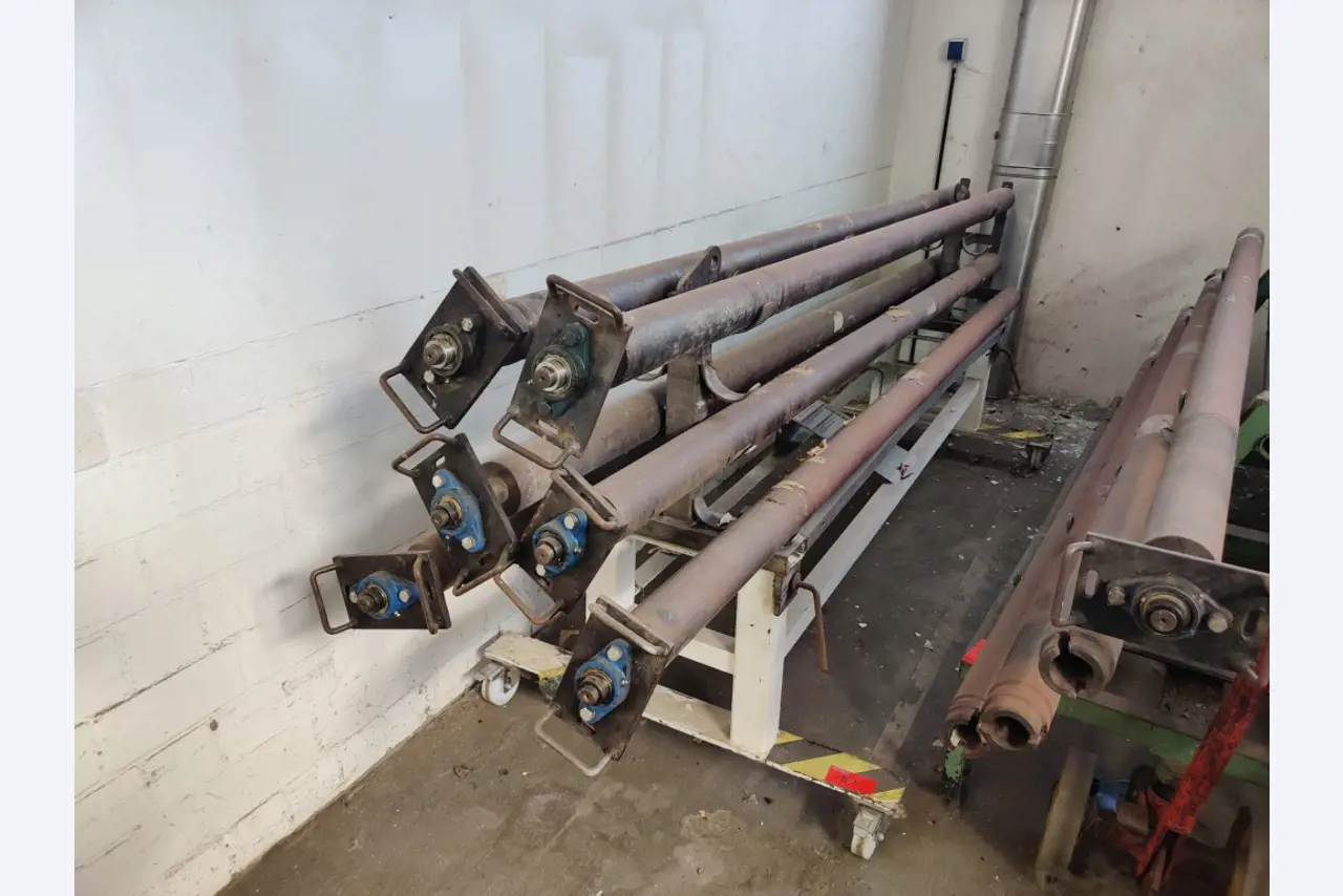 Okvir stentra, termični sistem za naknadno zgorevanje in različna mehanska oprema-76