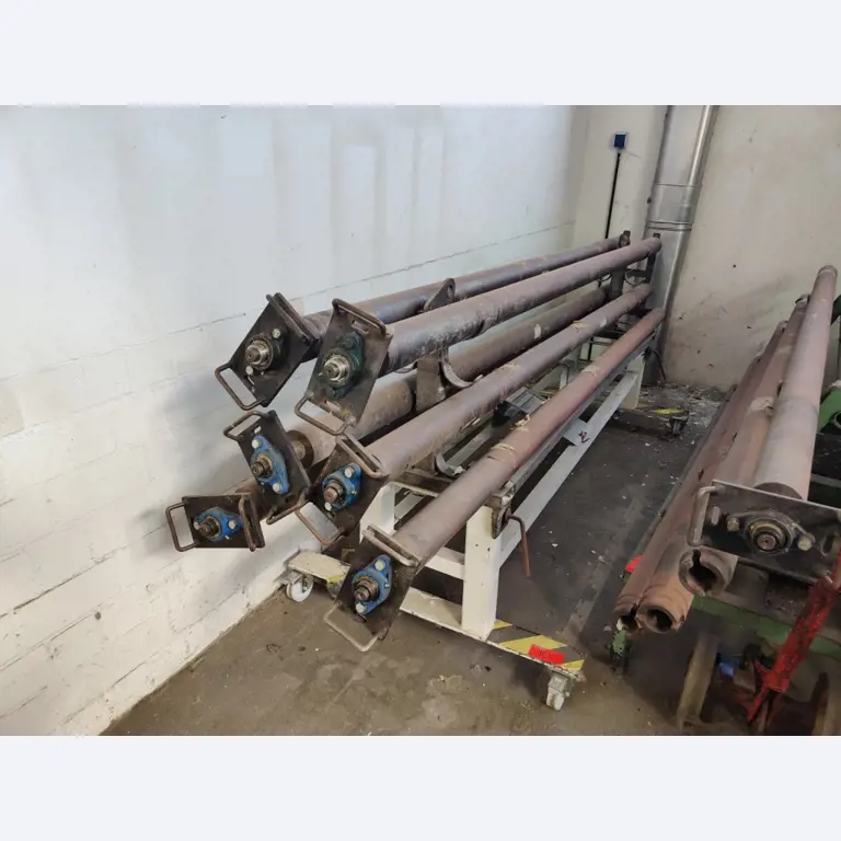 Okvir stentra, termični sistem za naknadno zgorevanje in različna mehanska oprema-76