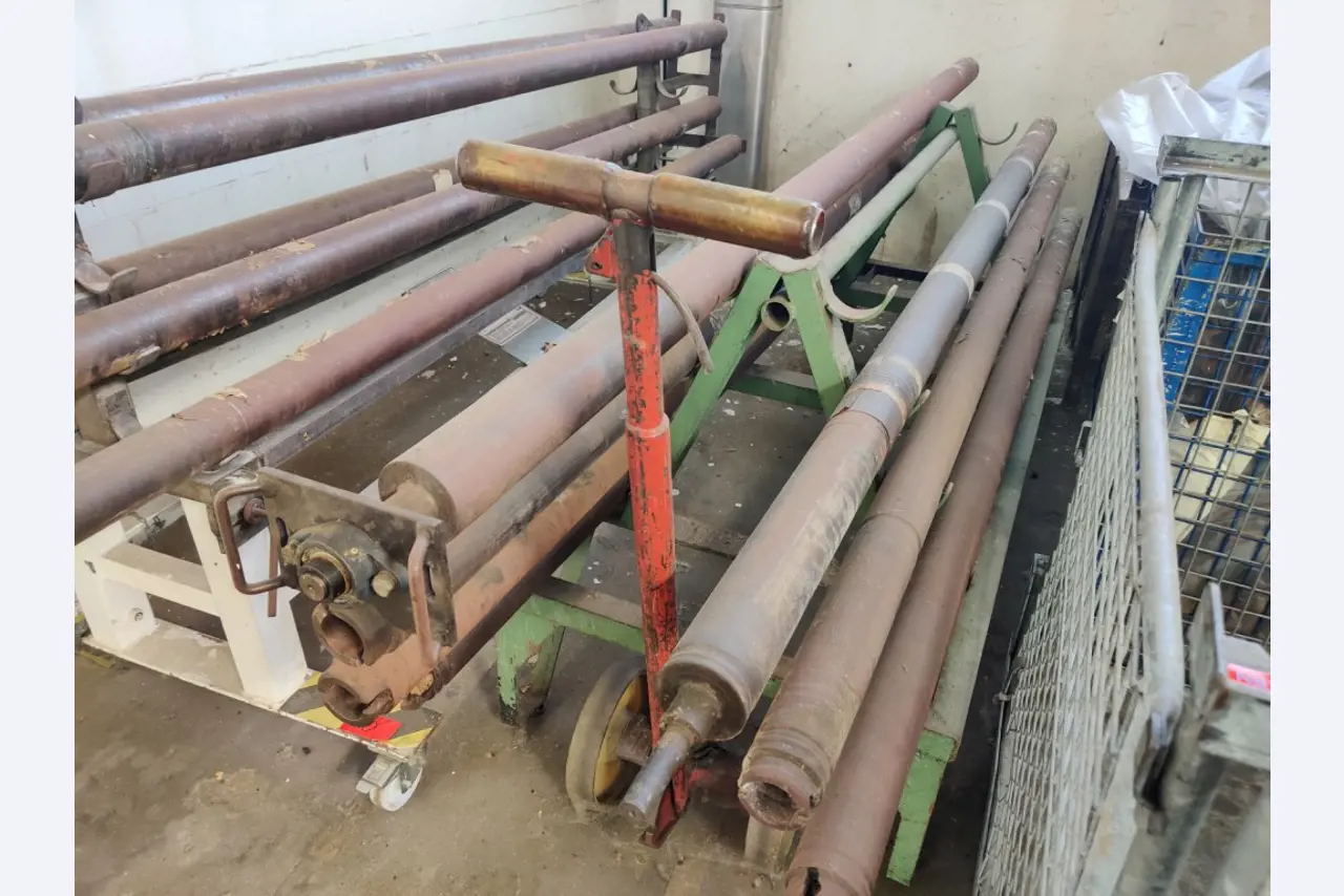 Okvir stentra, termični sistem za naknadno zgorevanje in različna mehanska oprema-77