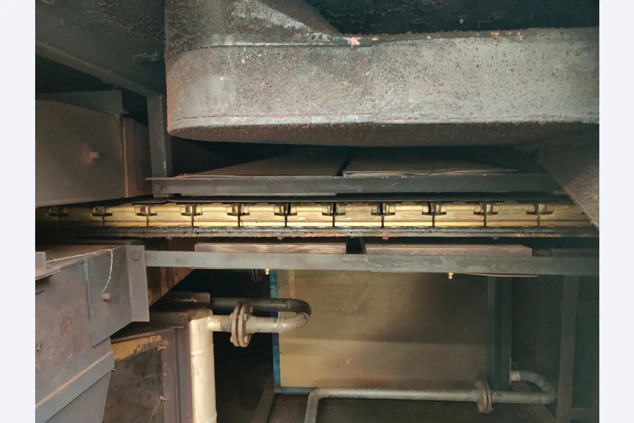 Okvir stentra, termični sistem za naknadno zgorevanje in različna mehanska oprema-7