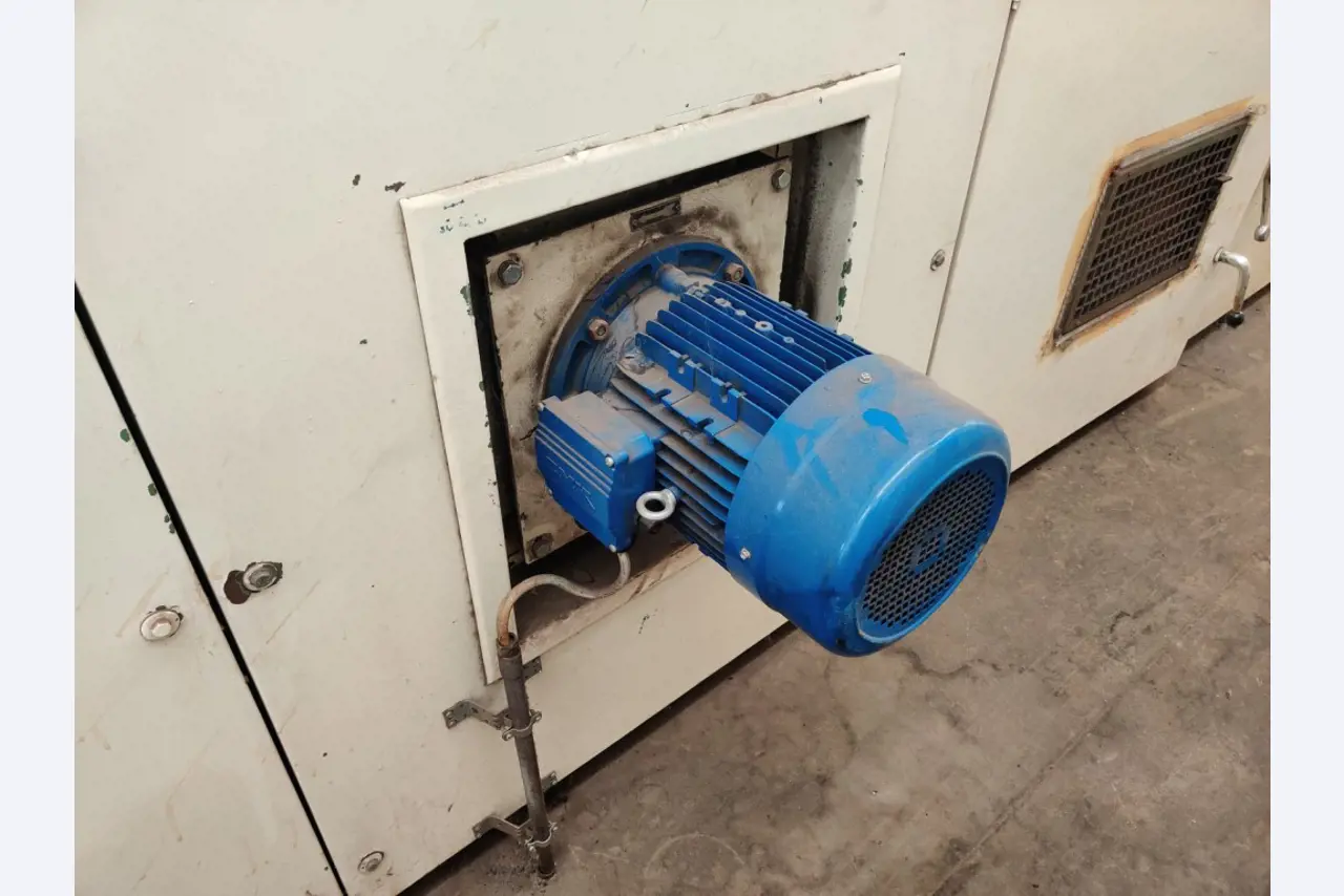 Okvir stentra, termični sistem za naknadno zgorevanje in različna mehanska oprema-81