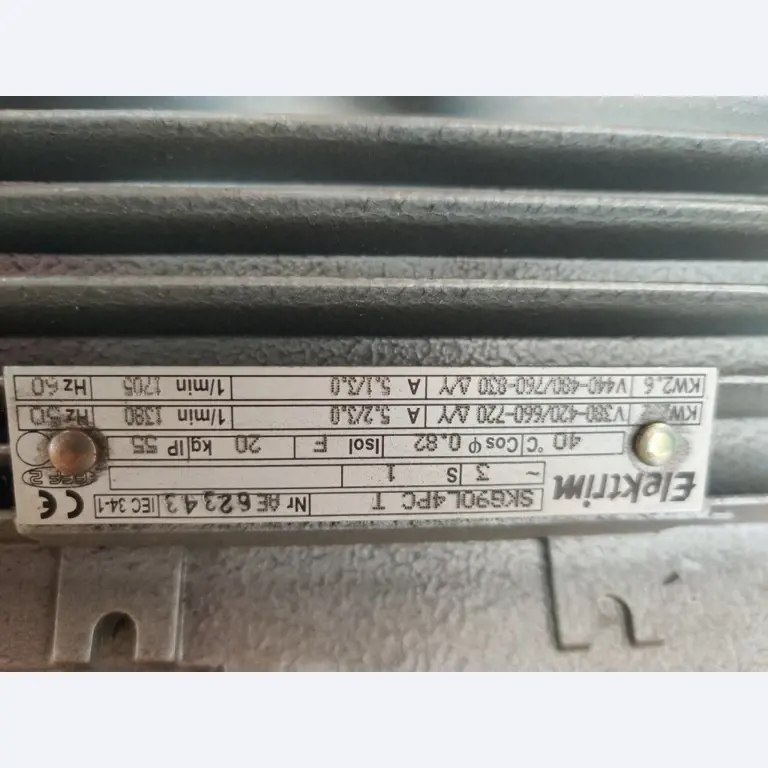 Bastidor del estator, sistema de postcombustión térmica y diversos equipos mecánicos-4