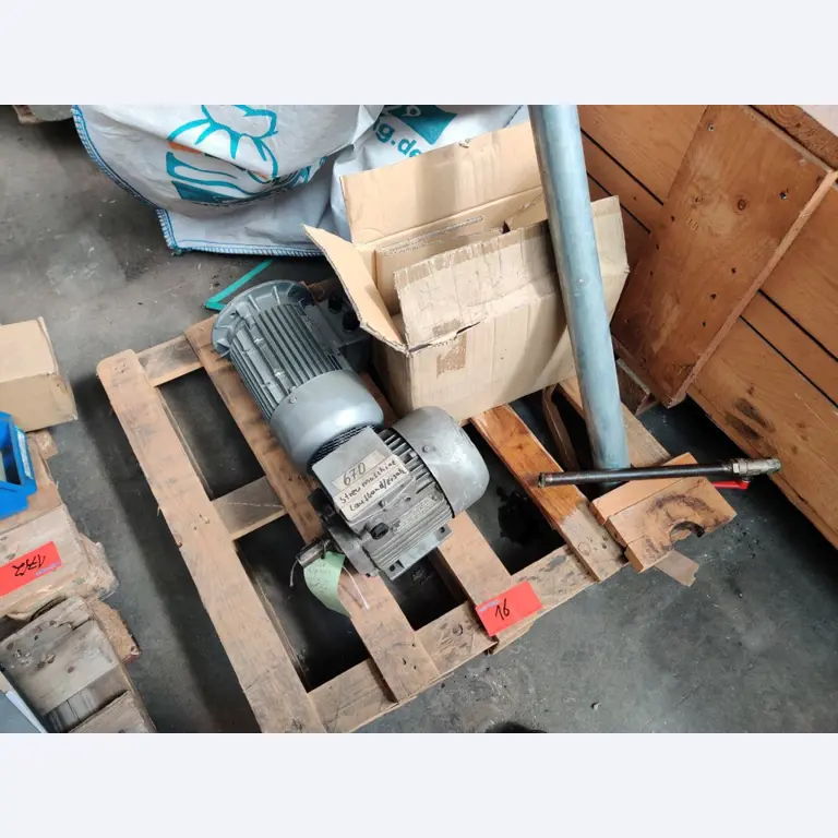 Bastidor del estator, sistema de postcombustión térmica y diversos equipos mecánicos-1