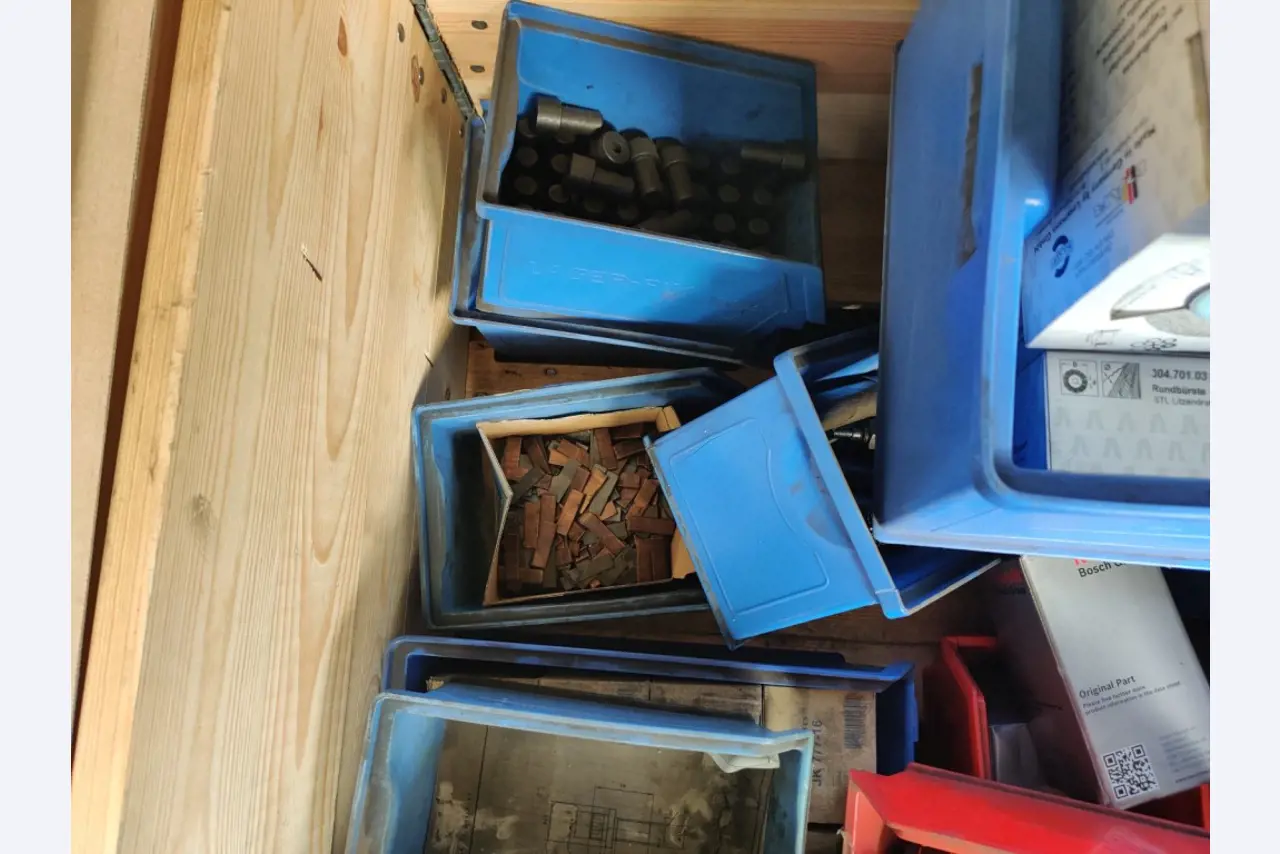 Bastidor del estator, sistema de postcombustión térmica y diversos equipos mecánicos-5